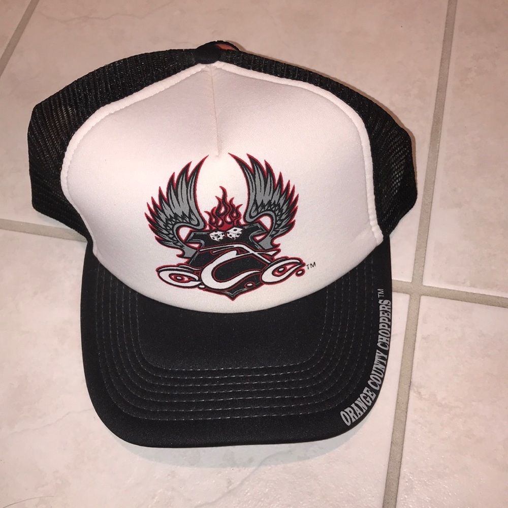 Vintage orange county choppers hat